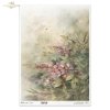 dekoracyjne wzory, motywy kwiatowe, bukiet kwiatów, Ogród Muz, Garden of Muses * Mulberry decoupage paper FPA1005, decorative patterns, floral motifs, bouquet of flowers, Garden of Muses *Seria Garden of Muses